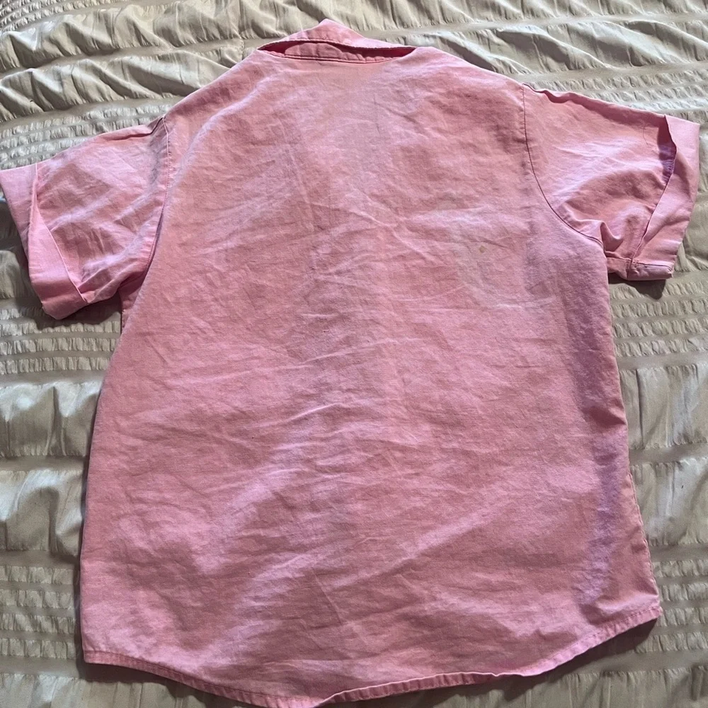 Vintage OshKosh B'gosh Light Pink Button Down Shirt